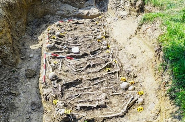 Масовна гробница од Втората светска војна пронајдена во Загреб. Жртвите биле врзани со жица